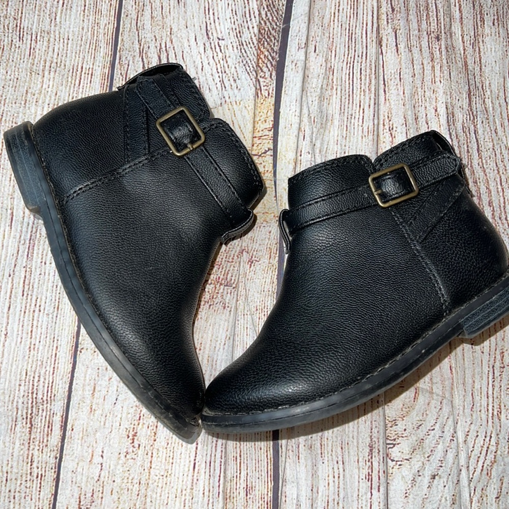 Baby Gap Toddler 7 Black Ankle Booties